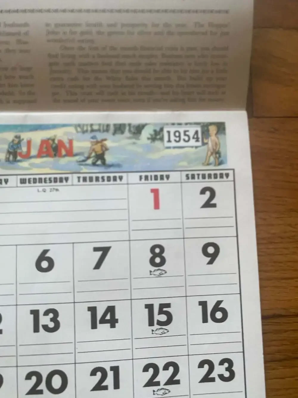 1958 Unused M. G. Mentzer's Sons Coal Ephrata PA Advertising Calendar